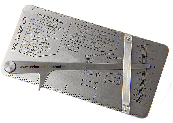 Pipe Pit Gage Welding gauge